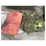 Fleece Throw & Ins. Camo Tent Liner