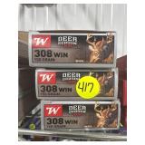 Winchester 308 Win.- 3 Boxes