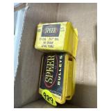 25 Cal. Speer Bullets 1 Full Box & 1 Partial