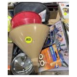 Funnels, Spot Light, Glue Gun