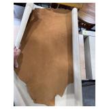 Partial Roll of Brown Pigskin
