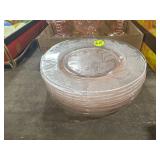 Pink Depression Plates 9