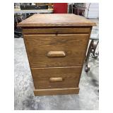 Wooden File Cabinet