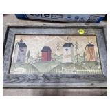Barnwood Framed Picture