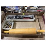Rolling Pin & Other Kitchen Utensils