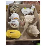 Pig Banks & Decor