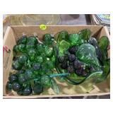 Green Glass Fruit
