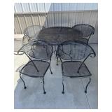 Patio Table & 4 Chairs
