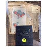 Vintage Patterns, Transfers & Hymn Book