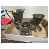 3 Vintage Metal Pcs