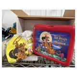 All Dogs Go to Heaven T Shirt & Lunch Box w/Therm.