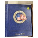 Scrapbook w/Vintage Cards