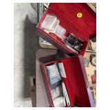 Pr of Jewelry Boxes w/ Misc