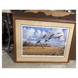 Goose Print by David A Maass 90/2950 - 24" x 26"