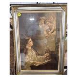 Cherub Picture 18 1/2" x 26"