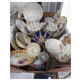 Fancy Cups & Saucers