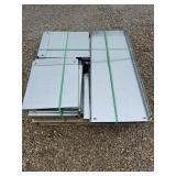 Pallet of Galvanized Shelving