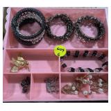 Bracelets, Necklace & Pin