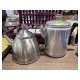 Aluminum Coffee Pot & Stainless Tea Pot
