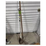 Post Hole Auger & Rake