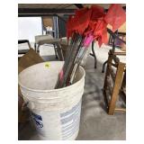 Bucket of Flag Markers