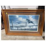 Pheasent Print  43x30 1987 John C Green