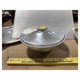 Hammered Aluminum w/Casserole