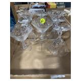 Cambridge Glass Stemware (8)