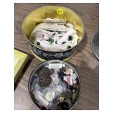 2 Containers of Buttons