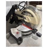 Pro-Tech Compound 10" Mitre Saw w/ Book