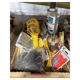 Screws, WD40, Silicone Spray,Work Light