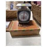 Cigar Box & Psotal Scale