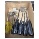 Craftsman Screw Drivers, Padlock w/ Keys
