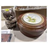 Duck Tin & Owl