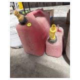 1 Gal. & 5 Gal. Gas Cans