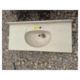 Sink Top w/ Splash 48.5" x 22"