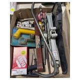 Buddy Bar, Tire Repair Kit, Long Drill Bits, Misc.