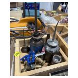 Oil Cans, Brass Fittings