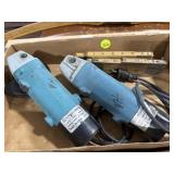 Pair of Electric Grinders & Folding Rulers