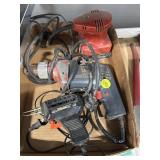 Drill, Palm Sander, Solder Gun