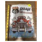 Route 66 Tin Sign