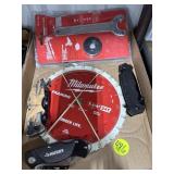 Milwaukee Saw Blades, Knives & Flange Kit