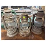 3 Barn Lanterns