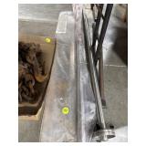 Metal Door Threshold & Grab Bar