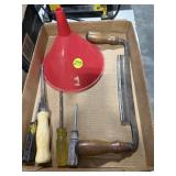 Draw Knife, Funnel & Misc.