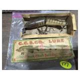 Antique Creek Chub Lure in Box