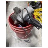 Sears 1/2" Electric Drill & Pail w/Tool Liner