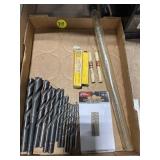 Assorted New Steel Drill Bits