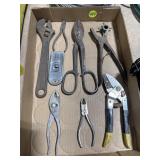 Leather Punch, Snips, Pliers