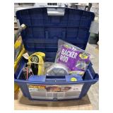 Mega Box Tool Box w/Ratchet Strap & Misc.